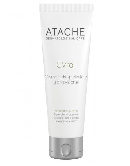 Гидрозащитный антиоксидантный крем для нормальной и сухой кожи Atache C Vital Hydroprotective and Antioxidant Cream 