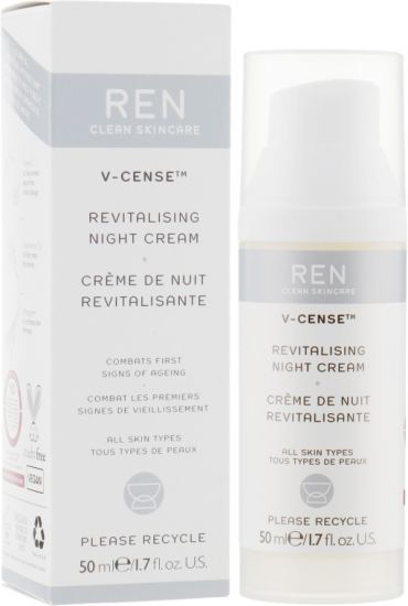 Зволожуючий нічний крем REN V-Cense Revitalising Night Cream