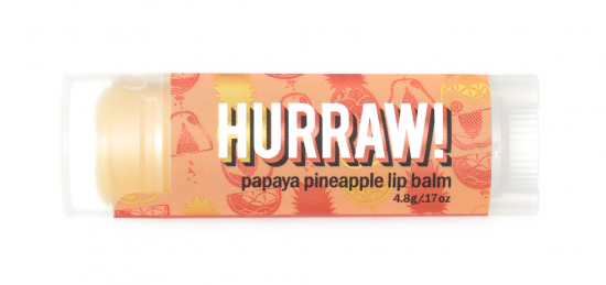 Бальзам для губ Hurraw! Papaya Pineapple Lip Balm