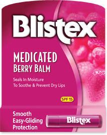 Заживляющий бальзам для губ в стике (ягодный) Blistex Medicated Berry Balm