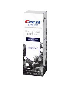 Отбеливающая зубная паста с углем Crest 3D White Whitening Therapy Charcoal Deep Clean Fluoride Toothpaste