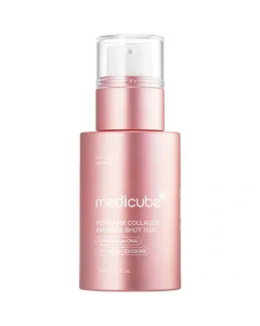 Регенерирующая сыворотка с полинуклеотидами, экзосомами и спикулами Medicube PDNR Pink Collagen Exosome Shot 7500, 30 мл
