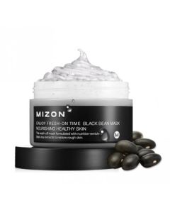 Маска з чорними соєвими бобами MIZON Enjoy Fresh-On Time Black Bean Mask