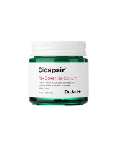 Регенеруючий СС крем-антистрес для корекції кольору обличчя Dr. Jart + Cicapair Derma Green-Cure Solution Recover Cream SPF40 / PA ++