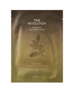 Маска для лица с экстрактом полыни Missha Time Revolution Artemisia Jelly Sheet Mask