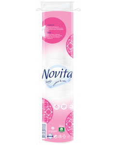 Косметические ватные диски Novita Soft 120 шт