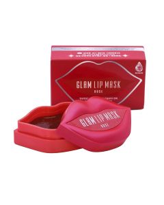 Гидрогелевые патчи для губ с розой BeauuGreen Hydrogel Glam Lip Mask Rose Container