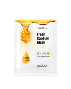 Маска с капсулой-активатором и маточным молочком для питания кожи THE OOZOO Fresh Capsule Mask Royal Jelly