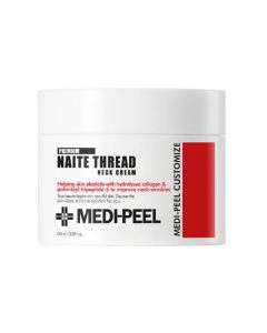 Пептидный крем для шеи и зоны декольте Medi Peel Naite Thread Neck Cream