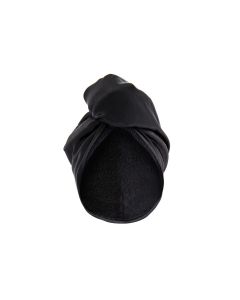 Двухстороннее полотенце-тюрбан для деликатной сушки волос MON MOU Hair Turban Black