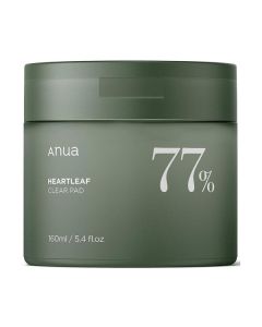 Тонер-пады для лица ANUA Heartleaf 77% Toner Clear Pad 160ml, 70шт
