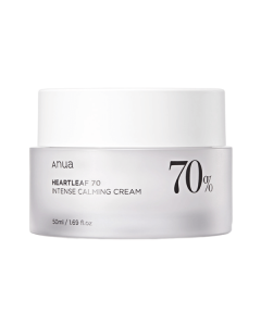 Успокаивающий крем для лица ANUA Heartleaf 70% Intense Calming Cream 50ml