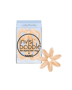Резинка-браслет для волосся Invisibobble NANO To Be or Nude to Be