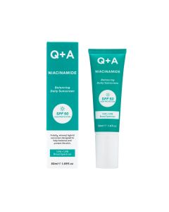 Балансуючий сонцезахисний крем для обличчя Q+A Niacinamide Balancing Daily Sunscreen