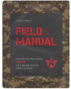 Мужская антивозрастная маска с успокаивающим эффектом TONY MOLY Field Manual Mask Sheet – Master
