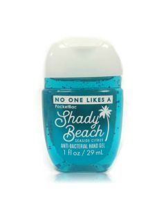 Антибактериальный гель для рук Bath & Body Works PocketBac Message In A Bottle - No One Likes a Shady Beach Sanitizer	