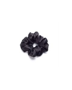 Резинка для волос из натурального шелка MON MOU (Черный)