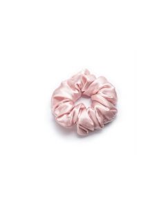 Резинка для волосся з натурального шовку MON MOU (Рожевий)