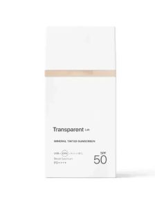 Минеральный солнцезащитный крем LIGHT SPF50 Transparent Lab MINERAL TINTED SUNSCREEN