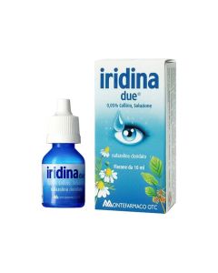 Капли для глаз c эффектом "отбеливания" Iridina Due