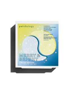 Набор патчей для глаз с шиммером лимитированная коллекция Patchology Merry & Bright: Limited Edition Glitter Eye Gel Kit