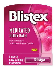 Заживляющий бальзам для губ в стике (ягодный) Blistex Medicated Berry Balm