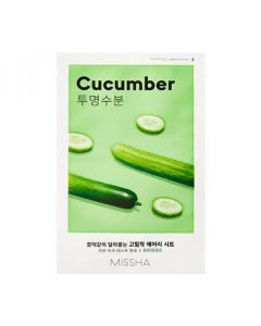Увлажняющая маска для лица с экстрактом огурца Missha Airy Fit Sheet Mask Cucumber