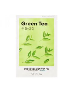 Маска для лица с экстрактом зеленого чая Missha Airy Fit Sheet Mask Green Tea 