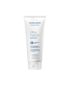 Очищающий крем для лица с гиалуроновой кислотой Missha Super Aqua Ultra Hyalron Cleansing Cream