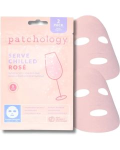 Освежающая маска с экстрактом розы Patchology Serve Chilled Rose Sheet Mask, 2 шт