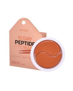 Омолаживающие гидрогелевые патчи с пептидами PETITFEE 10 Day Peptide Eye Mask 20шт