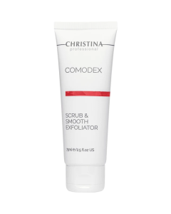 Вирівнюючий скраб-ексфоліатор для обличчя Christina Comodex Scrub & Smooth Exfoliator