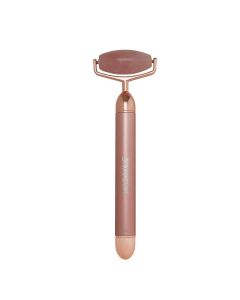 Массажный вибро-роллер для лица Skin Gym Rose Quartz Vibrating Lift & Contour Beauty Roller