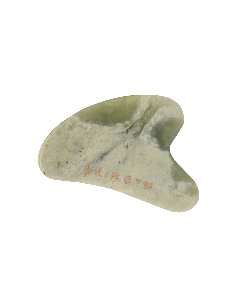 Скребок гуа-ша из натурального нефрита в форме сердца Skin Gym Jade Sculpty Heart Gua Sha Tool