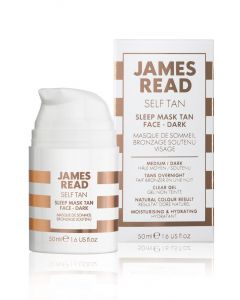 Ночная маска для лица с эффектом загара James Read Sleep Mask Tan Go Darker Face