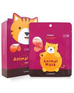 Тканевая маска Berrisom Animal Mask Collagen Cat