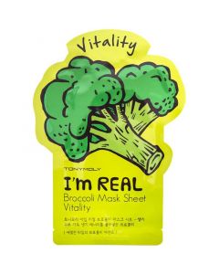 Тканевая маска для лица с брокколи TONY MOLY I'm Real Broccoli Mask Sheet