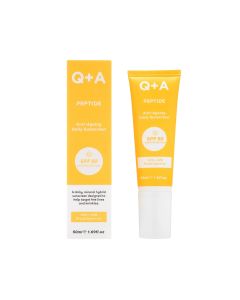 Антивозрастной солнцезащитный крем для лица Q+A Peptide Anti-Ageing Daily Sunscreen