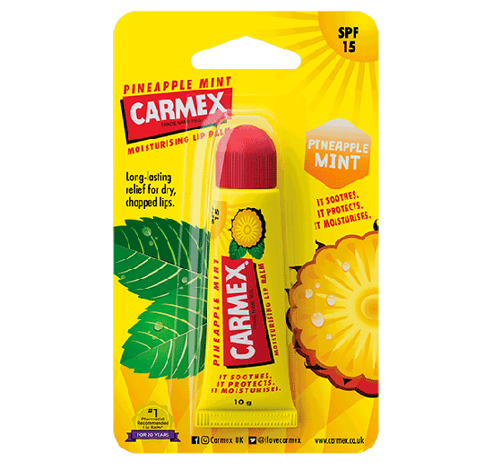 Бальзам для губ Ананас-Мята Carmex Pineapple Mint Tube