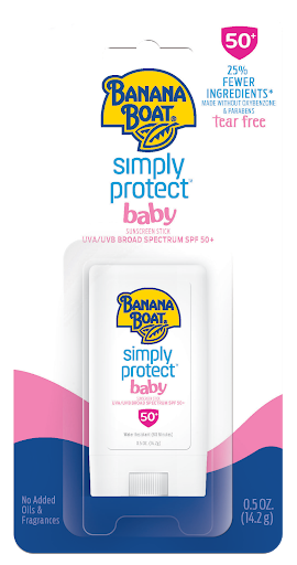 Детский солнцезащитный стик BANANA BOAT SIMPLY PROTECT BABY SUNSCREEN STICK SPF 50+