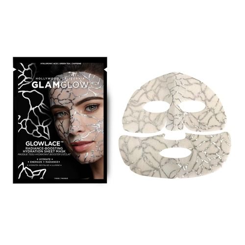 Маска для лица придающая сияние GLAMGLOW Glowlace Radiance-Boosting Hydration Sheet Mask