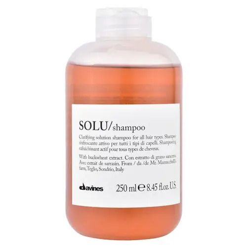 Шампунь для глубокого очищения волос и кожи головы Davines Solu Shampoo