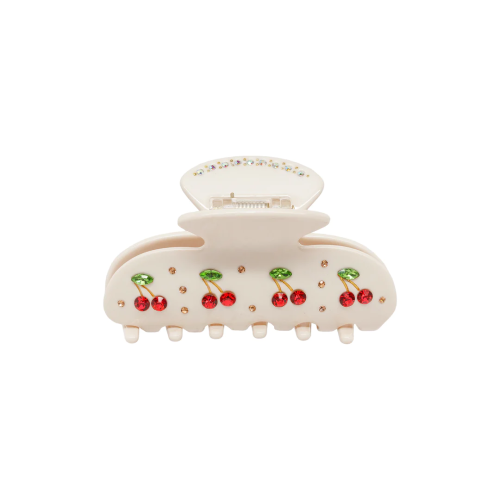 Заколка крабик для волосся EMI JAY SWEETHEART CLIP IN CHERRY PIE White