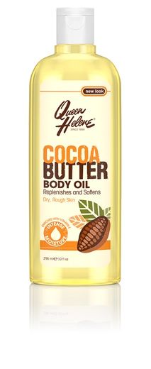 Масло какао з вітаміном Е Queen Helene Cocoa Butter Body Oil