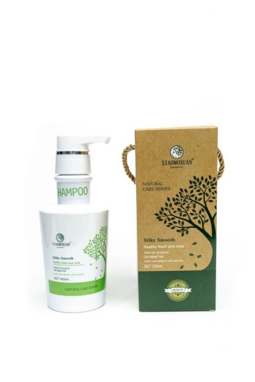 Шампунь для поврежденных волос "Чайное дерево" Xiaomoxuan Silky Smooth Healthy Fresh and Vivid Shampoo