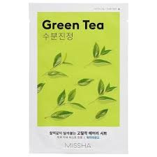 Маска для лица с экстрактом зеленого чая Missha Airy Fit Sheet Mask Green Tea 