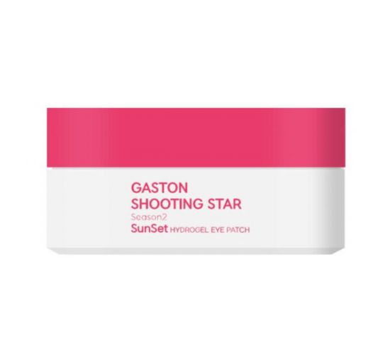 Розовые гидрогелевые патчи для глаз Gaston  Shooting Star Season2 Aurora Pink eye patch
