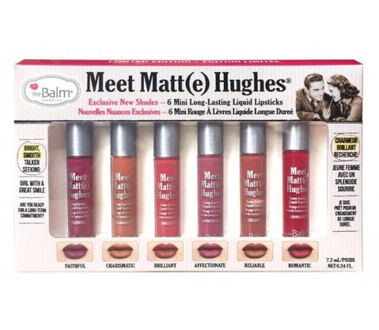 Набор матовых помад theBalm Meet Matte Hughes® Set Mini Kit Vol. 2  