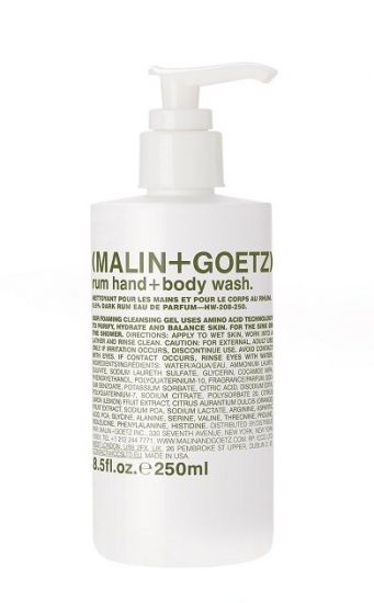 Гель для душа «Ром» Malin+Goetz Rum Hands and Body Wash