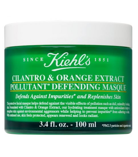 Ночная маска Kiehls Cilantro & Orange Extract Pollutant Defending Masque